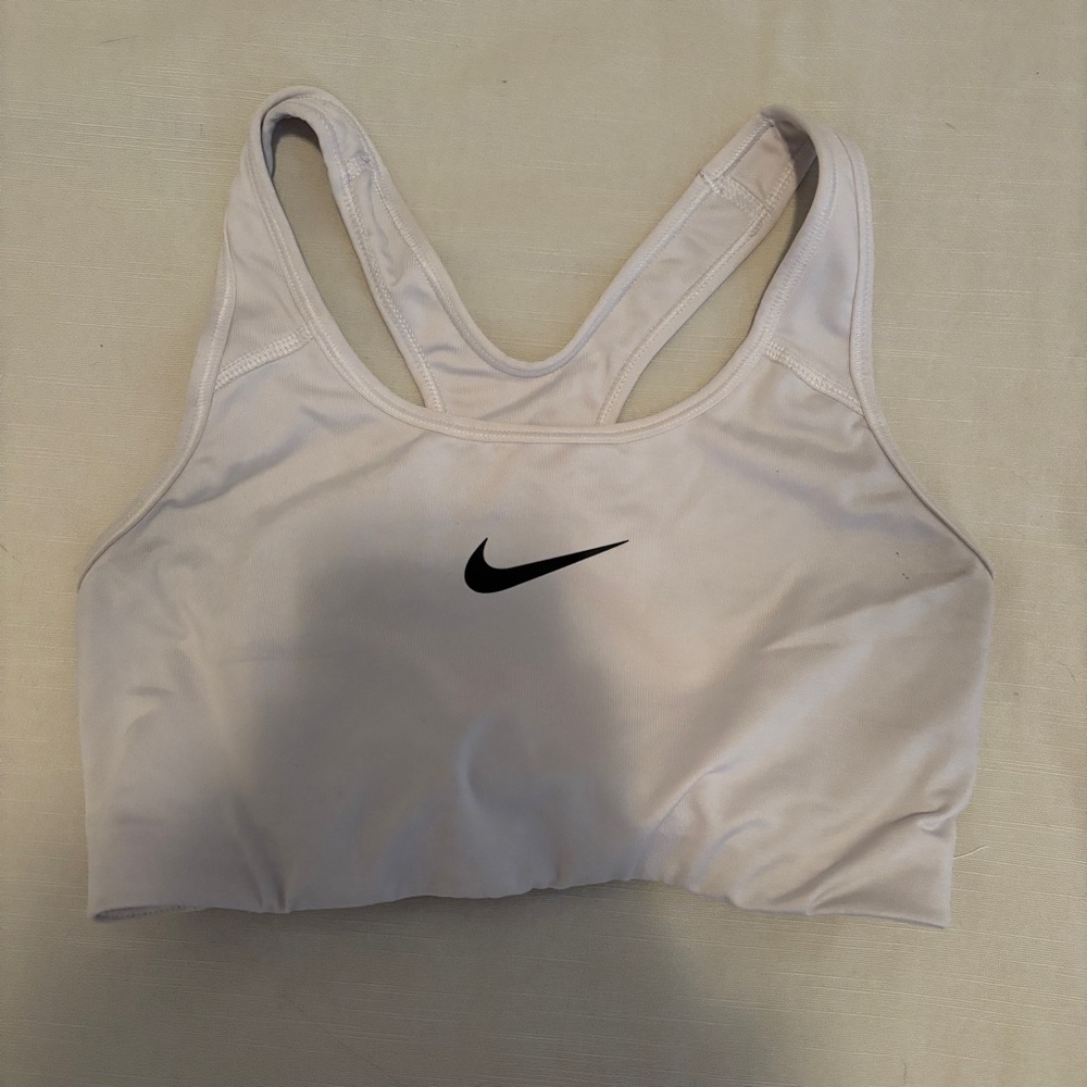 Nike Pro White Sports Bra